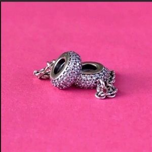 Pandora Jewelry - Pandora Pavé Inspiration Safety Chain Pandora Jewelry - Pandora Pavé Inspiration Safety Chain